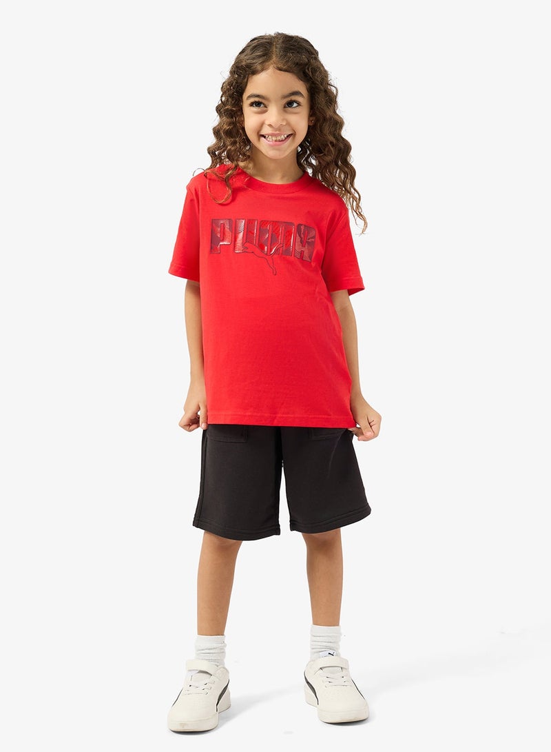 PUMA Youth Essential Logo Lab Story 2 T-Shirt - Image 3